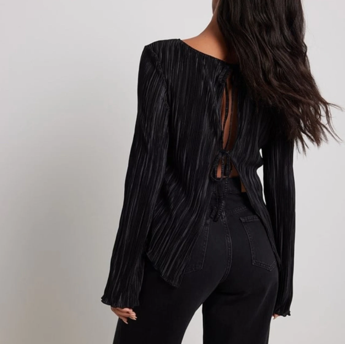 Topp med öppen rygg