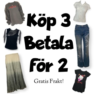 Erjbjudande!  - Köp tre, betala för två! Fri frakt gäller via Köp Nu fram tills 19 Februari! Efter 19 Februari så är frakt ej fri 