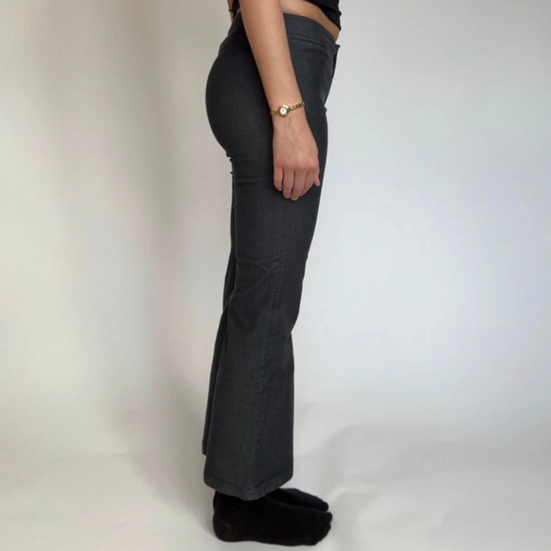 lågmidjade byxor - 90