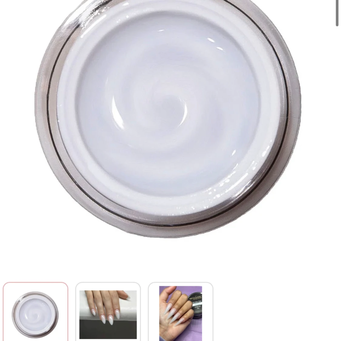 Miss fancy bilder gel Milky - 91