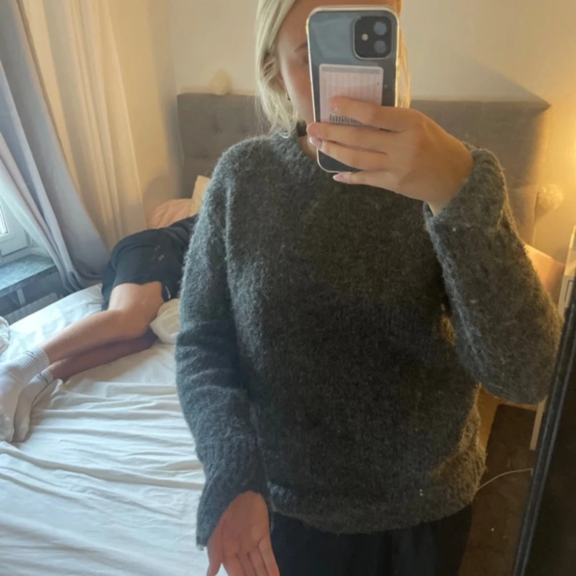 Stickad tröja  - 90