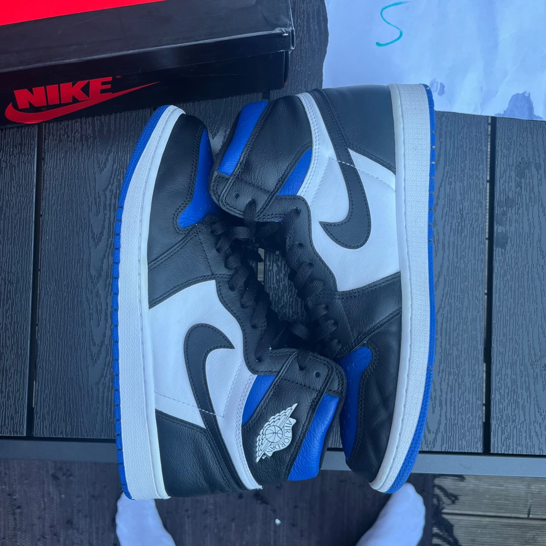 Jordan 1 High Royal Toe - 90