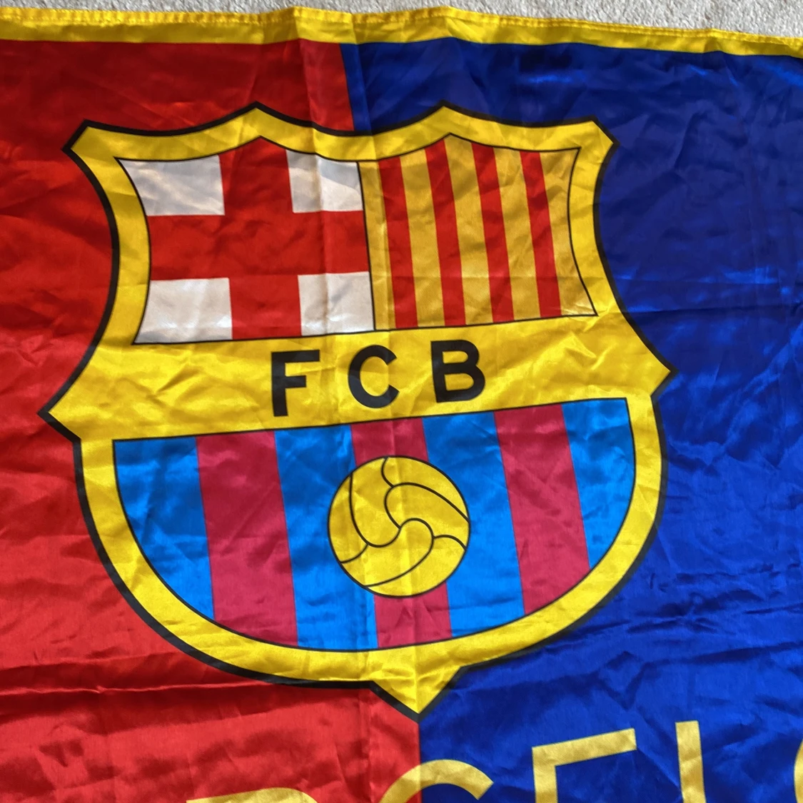 Fc Barcelona banderoll  - 91