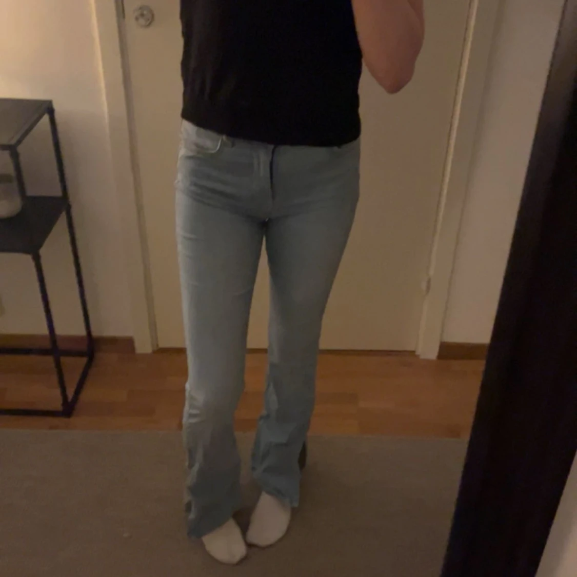 mid rise jeans  - 90