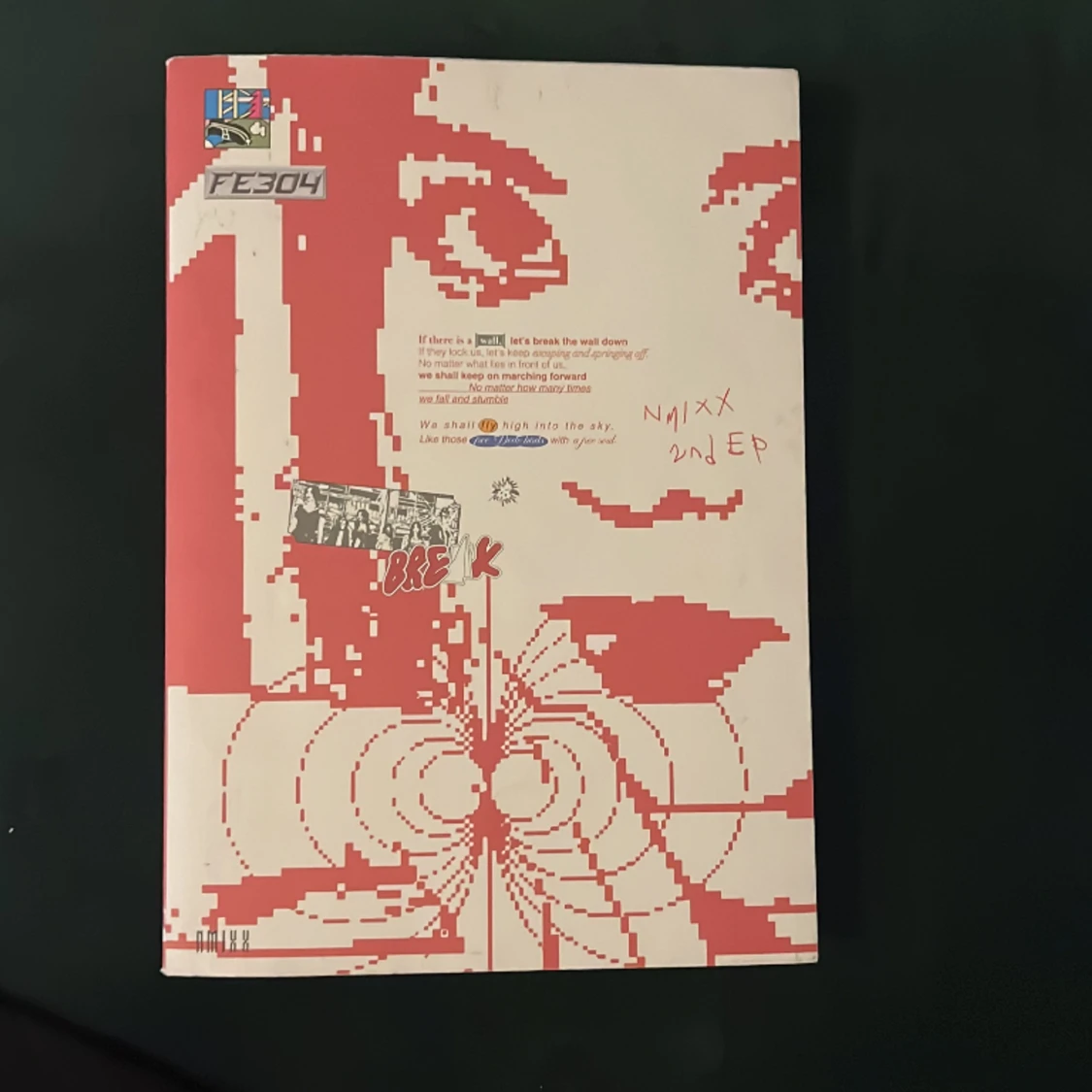 NMIXX photobook och Cd 2nd ep FE304 blood version