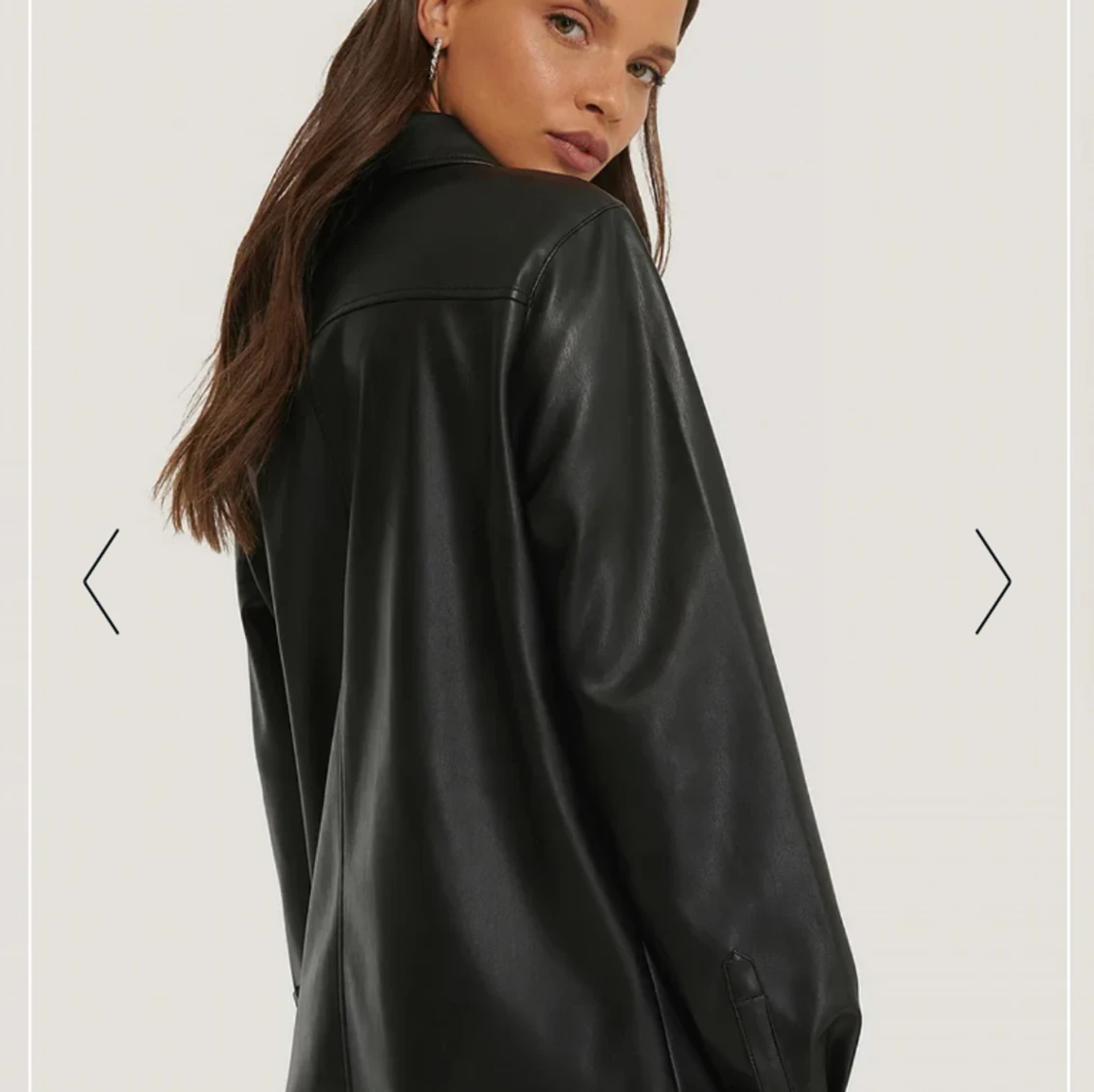 PU skjorta från NA-KD  - 90