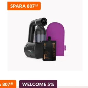 Spraytan - Säljer denna spraytanmaskin då jag inte använder den. Den är från minetan. Skriv för egna bilder + frågor! Används för att enkelt spraytana sig hemma med salongsresultst!  Säljer även spraytan vätska vid intresse