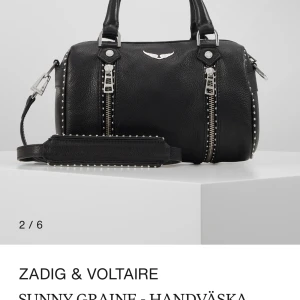Zadig Voltaire Sunny bag - Så snygg Zadig väska, vill bara byta mot en annan väska, nypris 5000kr. Kvitto, dustbag osv finns
