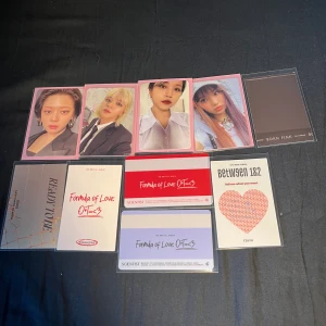 Photocards - WTT! vill trada för Itzy,helst chaeryeong 🩷 ifall ni har frågor om photocardsen så är det bara att skriva 🌷🦢 De kommer i bra skick👌🏻✨