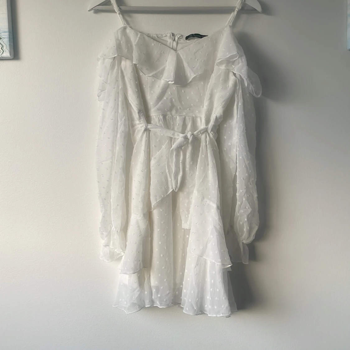 Vit sommarklänning  - 91