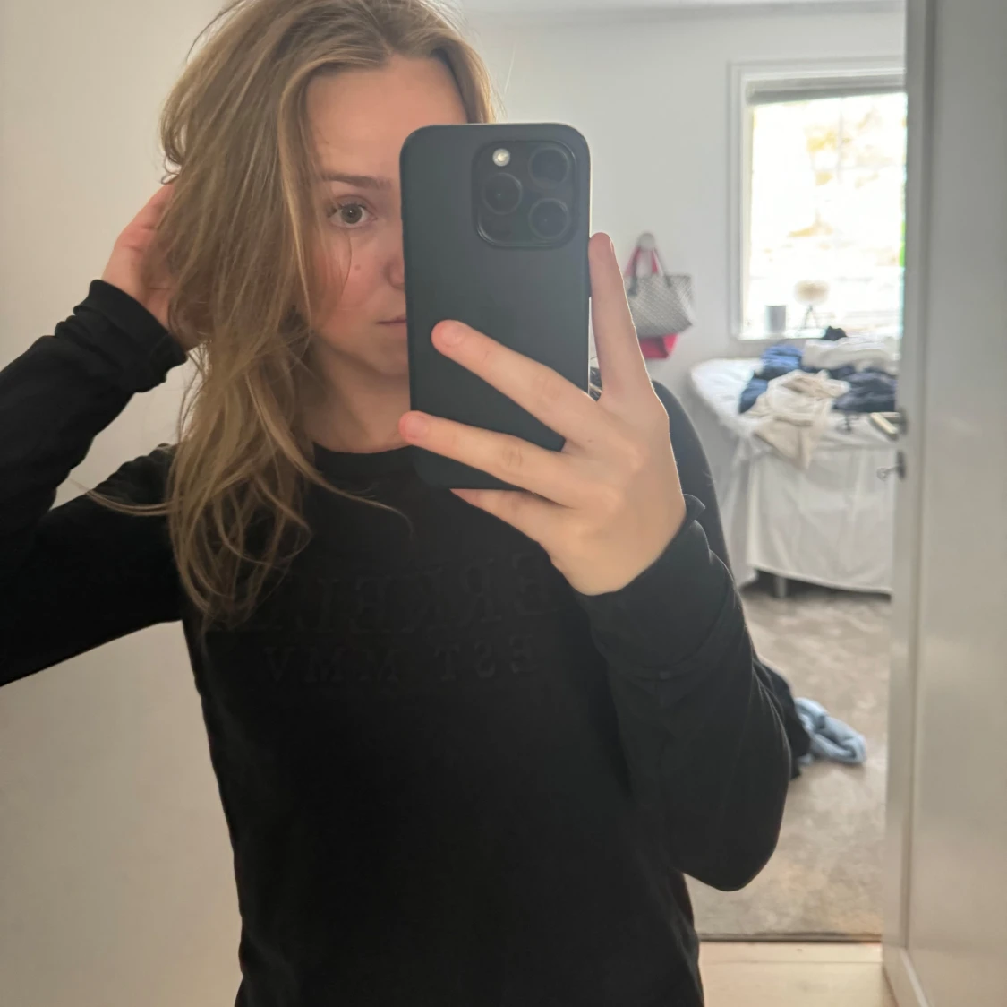 Svart collegetröja Berkeley - 90