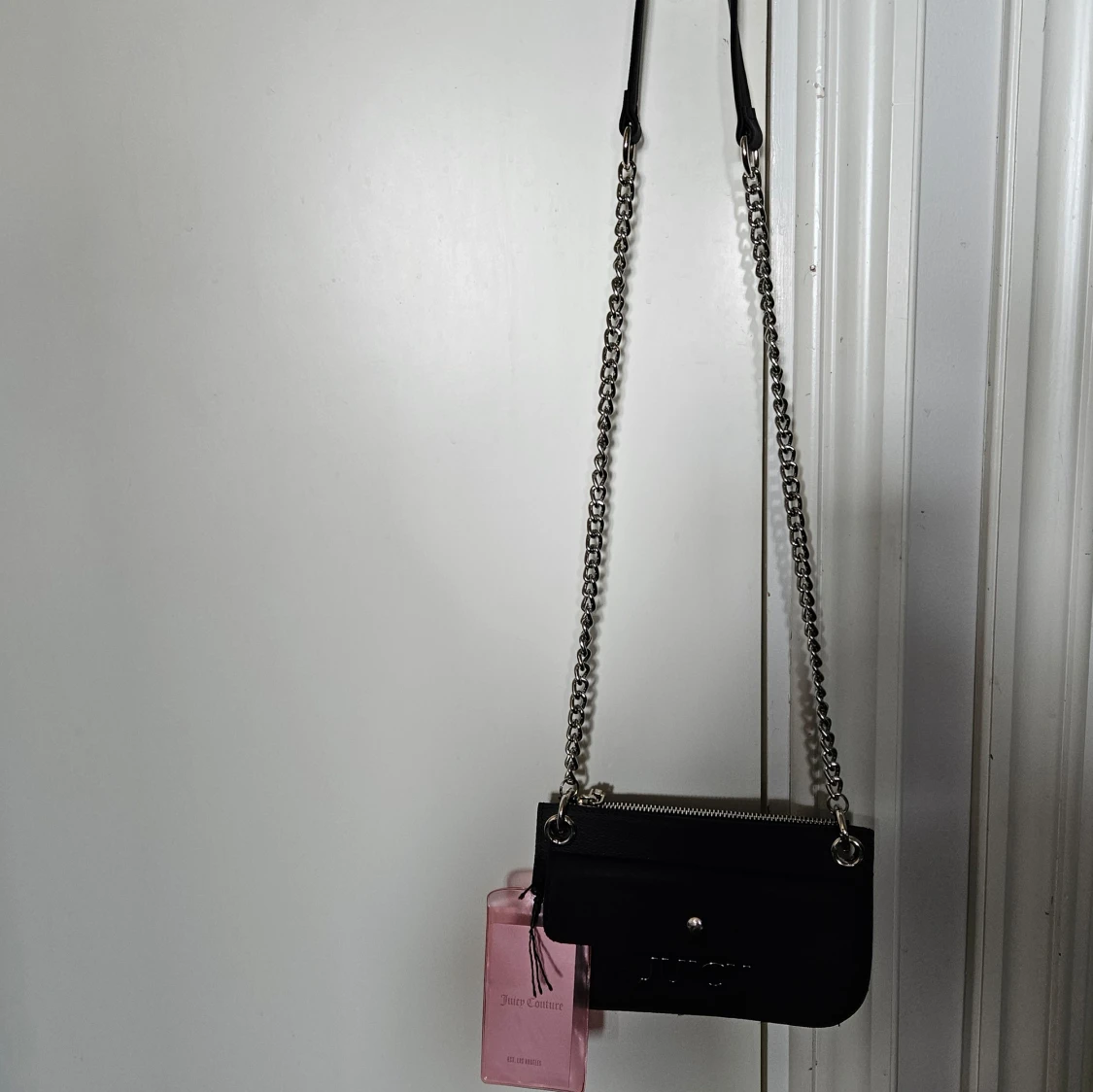 Liten juicy couture väska bokstäverna är i silver NYTT  - 91