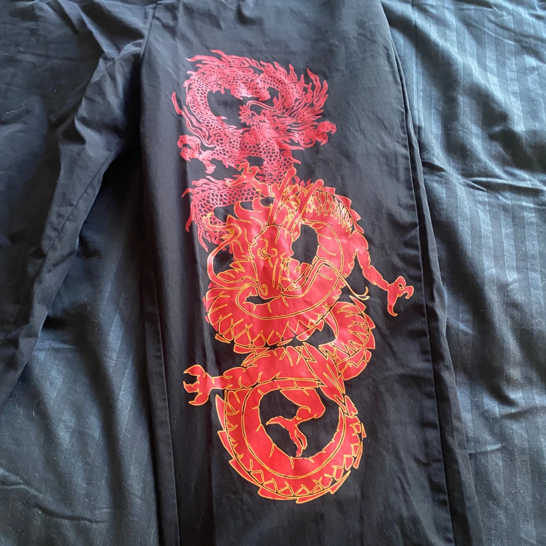 Byxor med tryck - 90