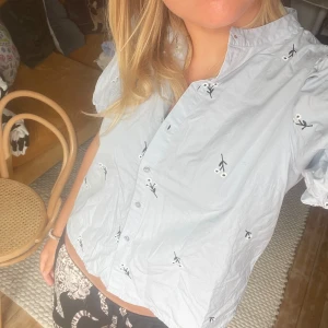 Blus - Blus med puffärmar!