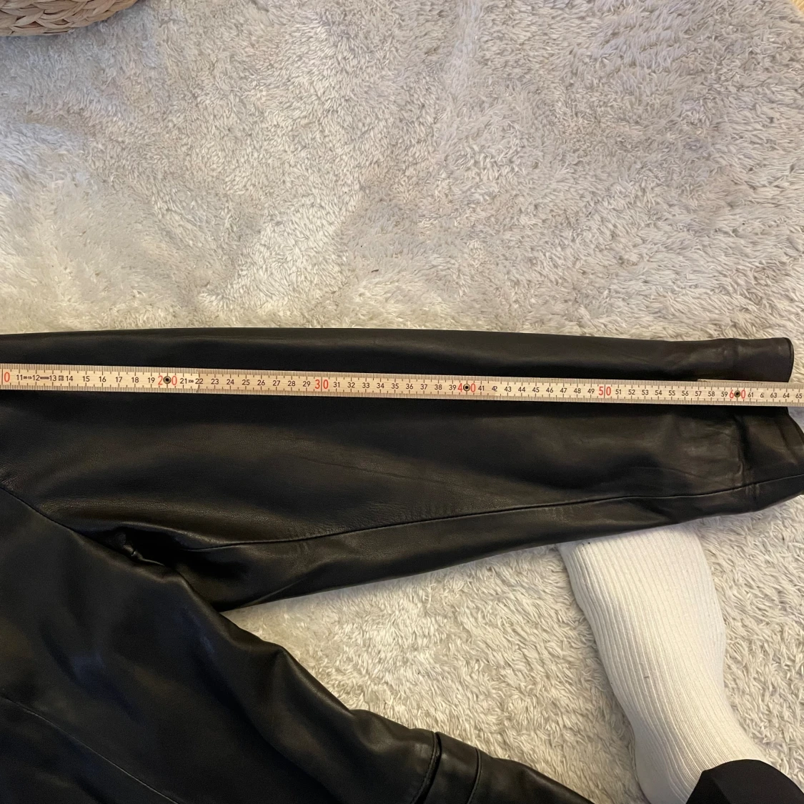 Vintage läderjacka  - 91