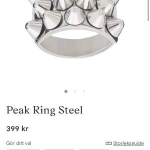 Super snygg och populär ring som jag säljer för att jag är guld människa , ny pris 399kr men säljer för 210kr 