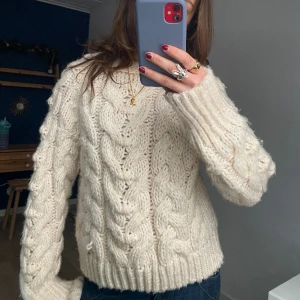 Stickad tröja zara!! - Jätte mysig och tjock till vintern! 