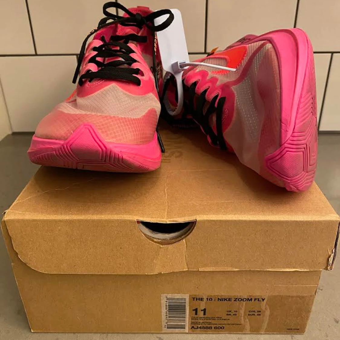 NIKE ZOOM FLY OFF-WHITE US 11