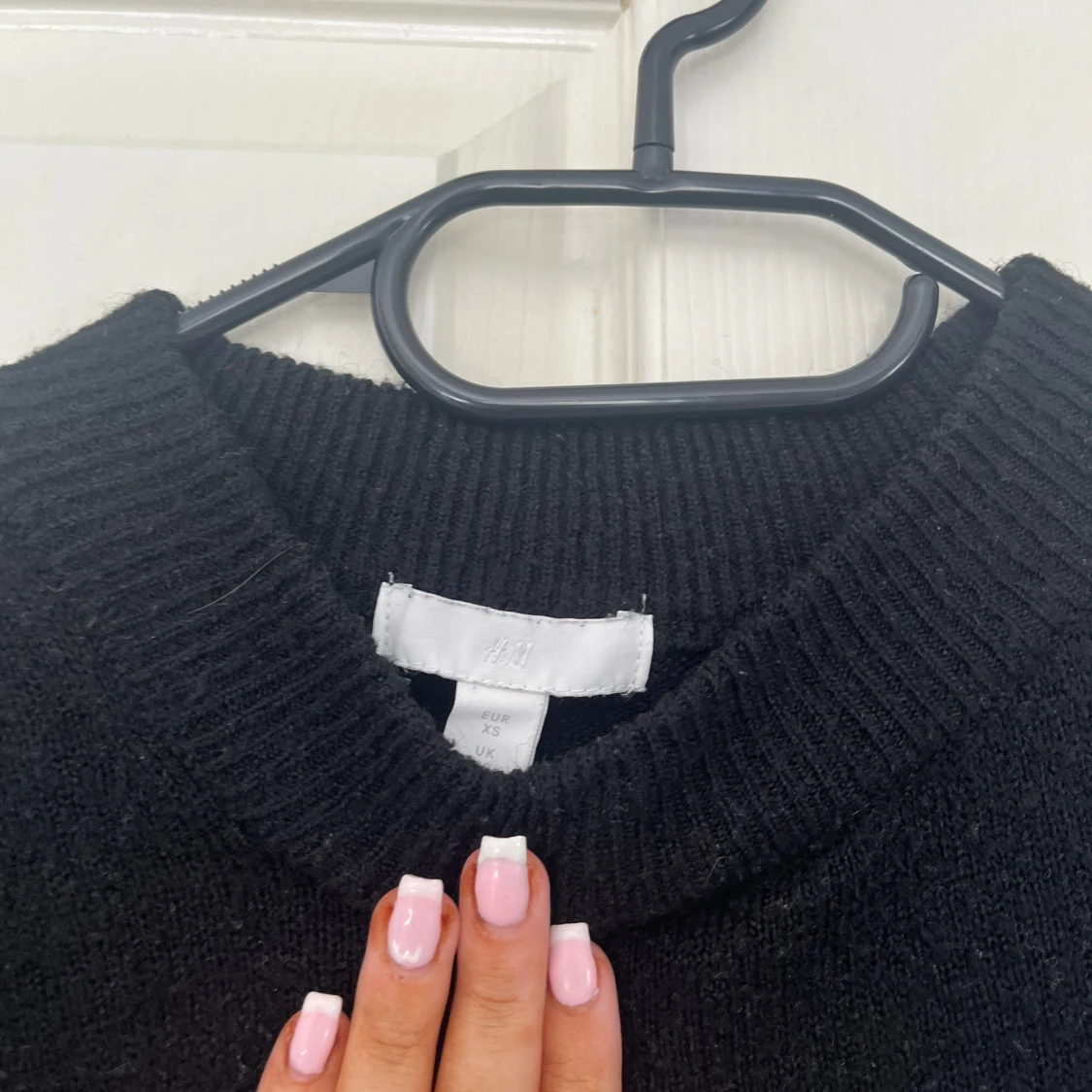 Stickad randig tröja - 91