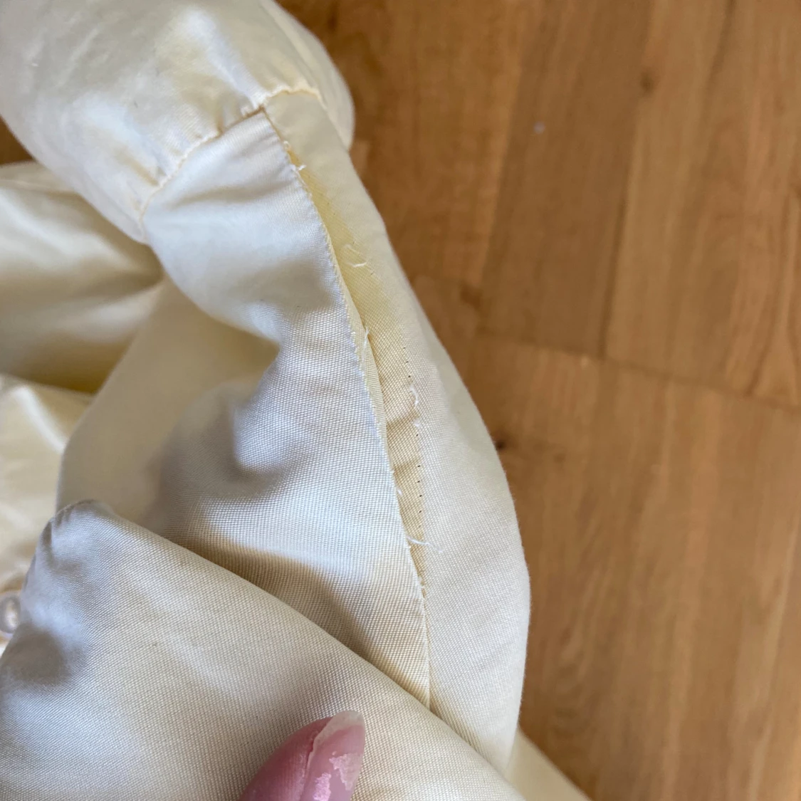 Ljusgul vintage blus - 90