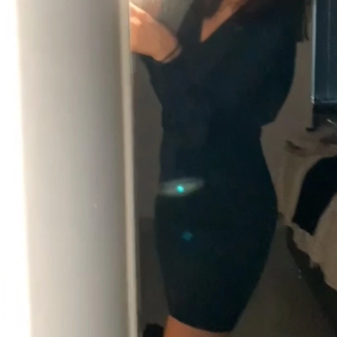 Mörk grön klänning💚 - 90