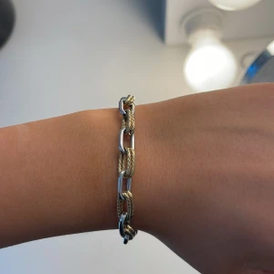 Armband - Gulligt armband med både silver & guld! 