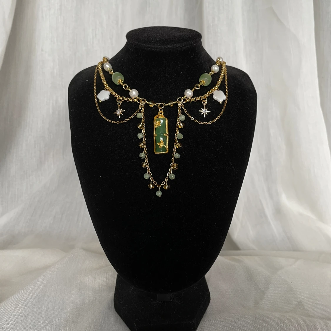 Handgjort halsband  - 91