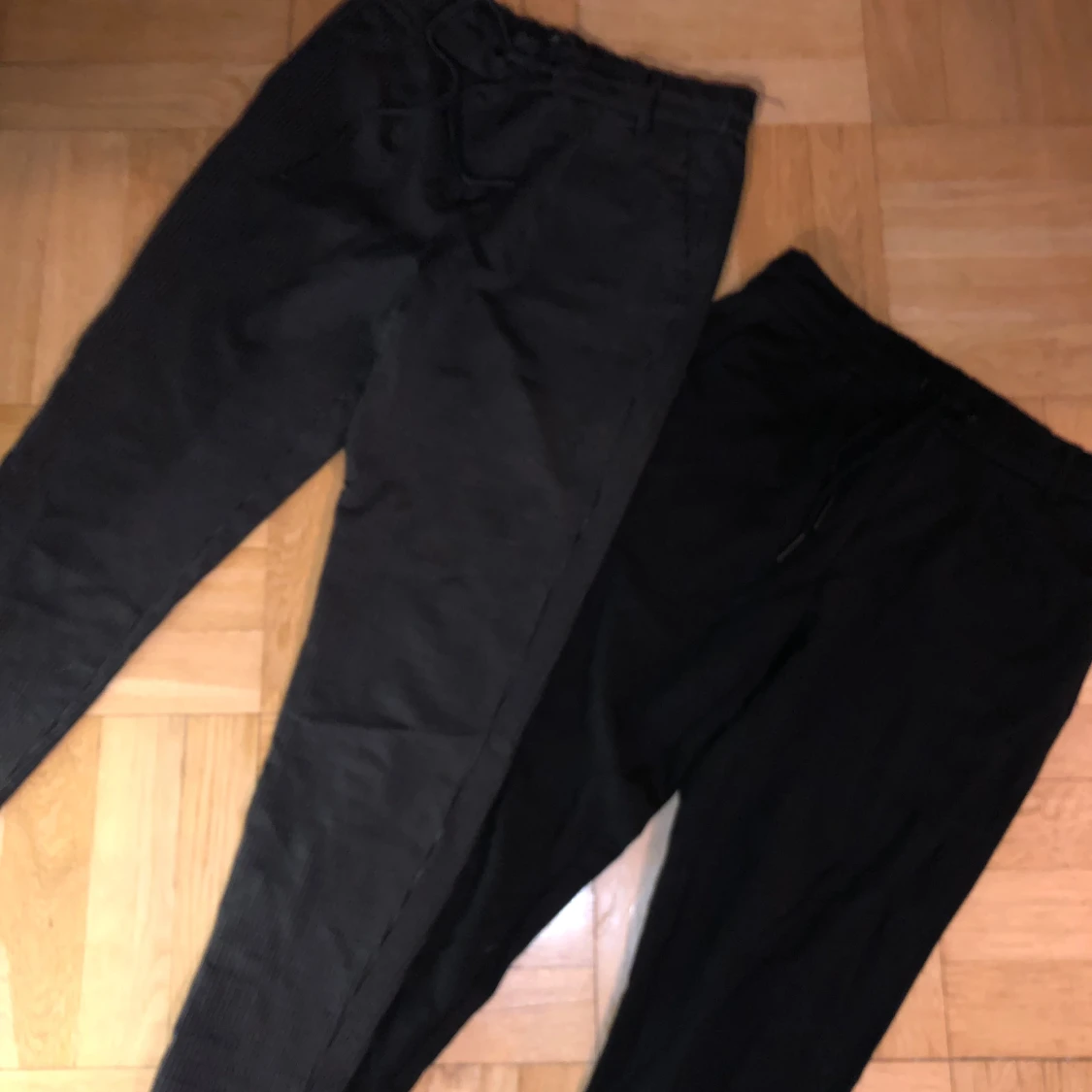 Mjuka stretch kostymbyxor