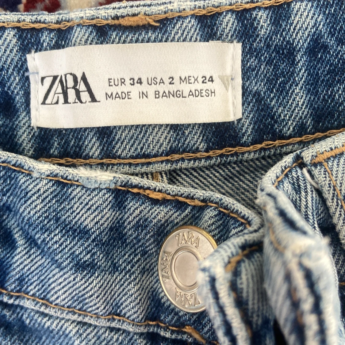 Jeans ifrån ZARA i storlek 34❤️😊 - 90
