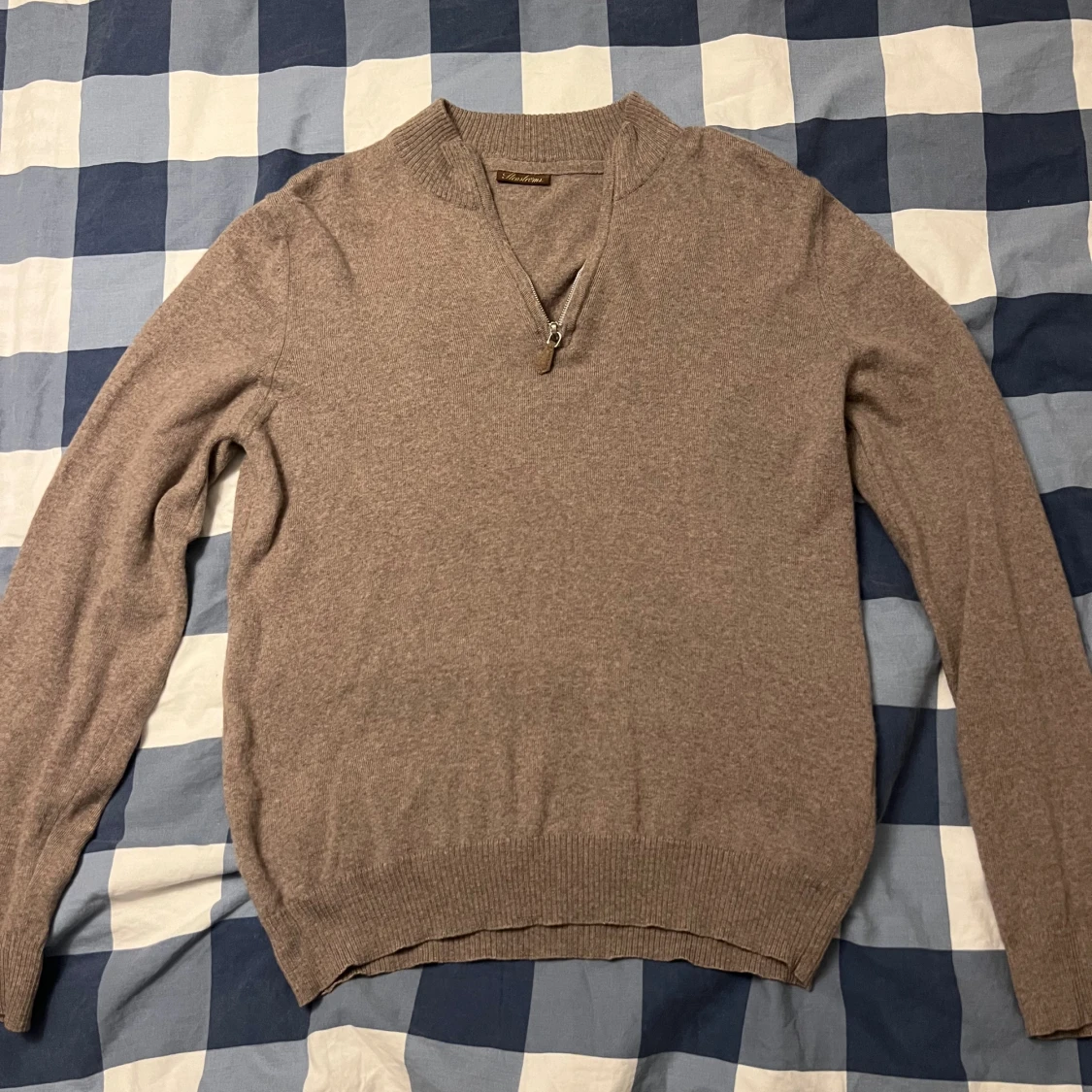 Stenströms merinoull half zip
