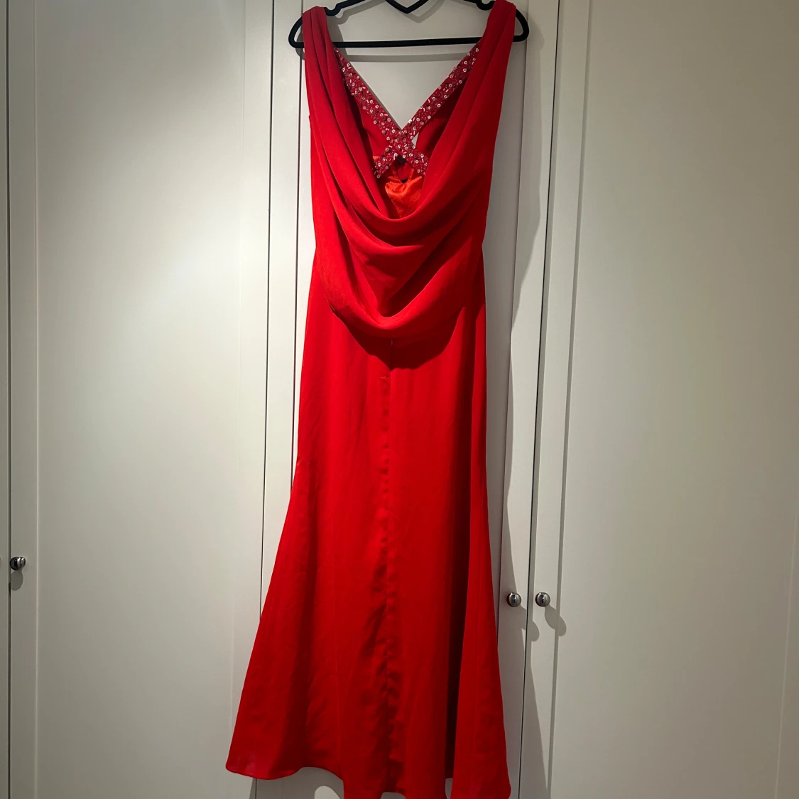 Röd balklänning - 90