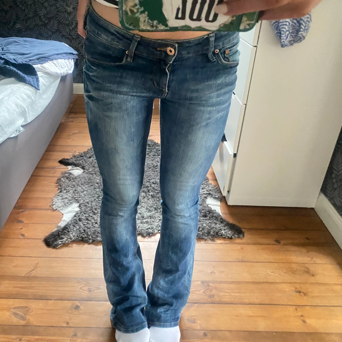 Lågmidjade jeans - 91