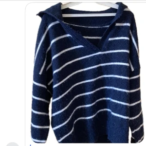 Ulltröja - Fin randig ulltröja❤️ Okänt märke