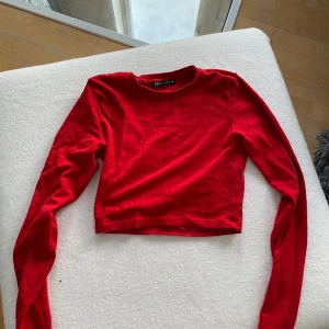 Crop top  - Röd crop top från zara. Small. Knappt använd. 40kr plus frakt 