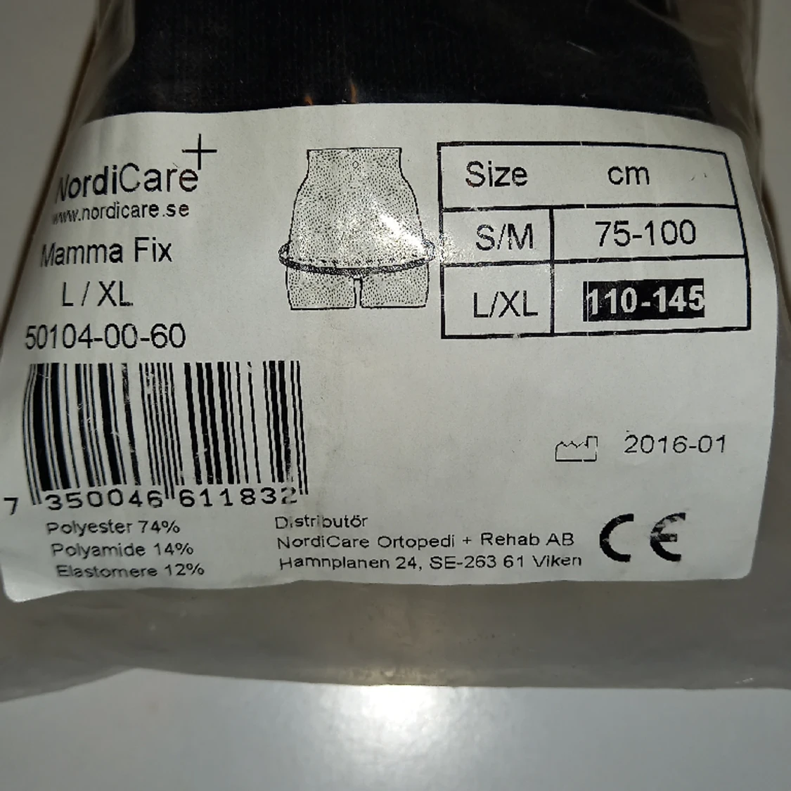 Gravid-/foglossningsbälte - 90