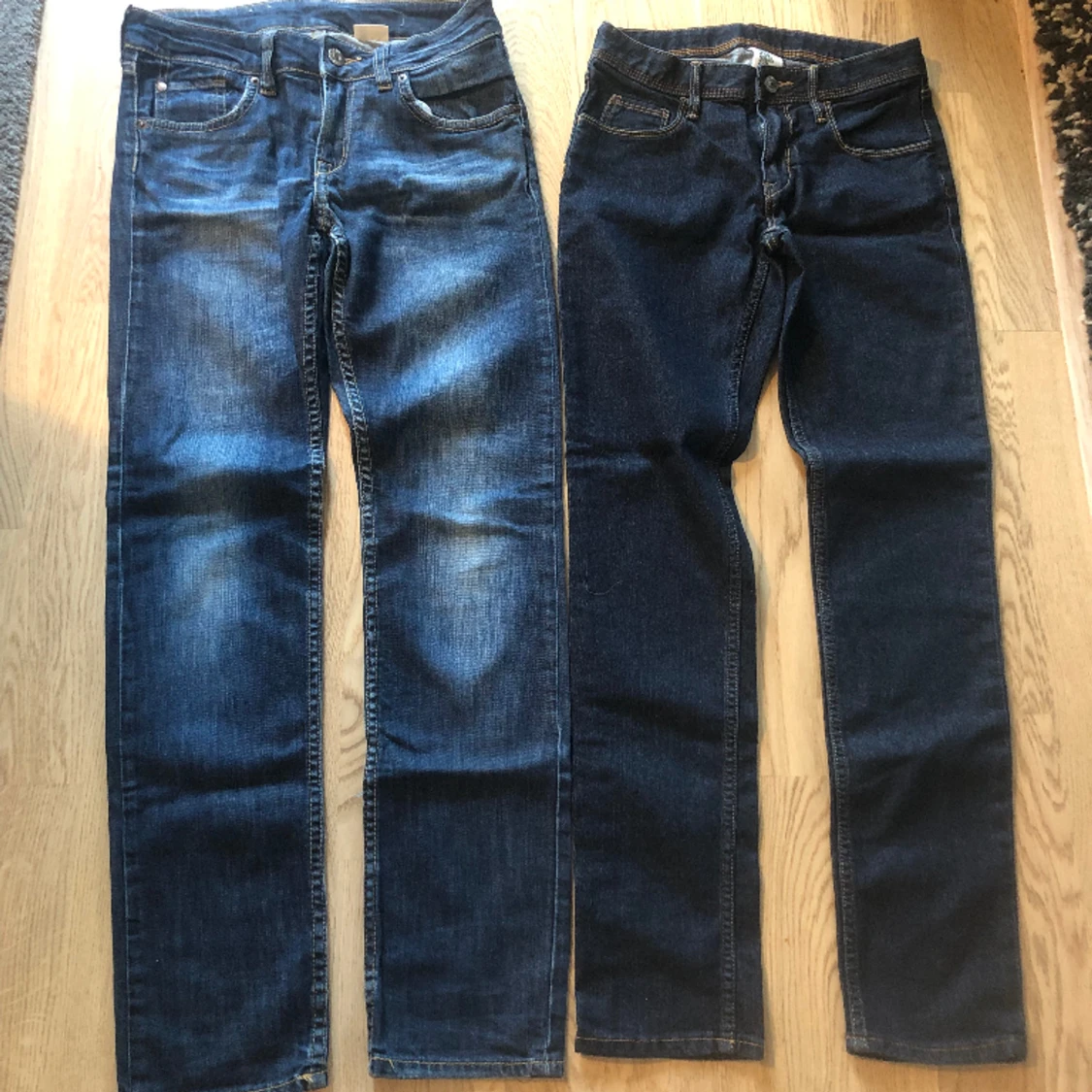 HM jeans storlek 152, 2st.