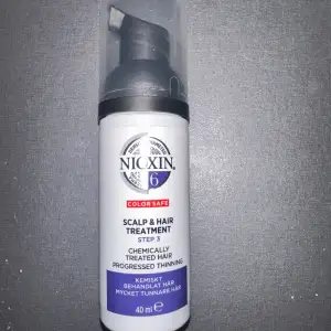 Säljer denna hårbottenbehandling från nioxin som ej kommer till användning. Oanvänd 40 ml. Ska minska håravfall och göra håret tjockare