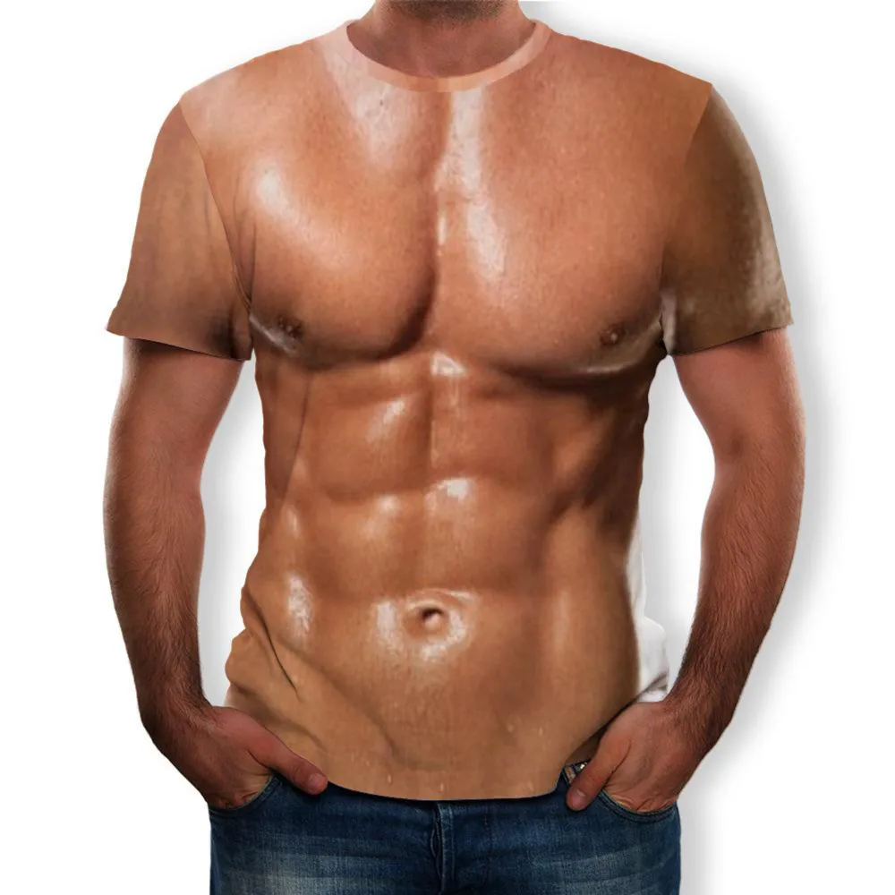 Vill du se het ut med stora attraktiva muskler men är för lat för gymmet? Köp denna tshirt och lura ditt nästa offer . T-shirts.