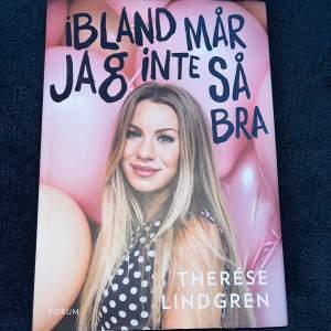 Säljer min Therese Lindgren bok ”ibland mår jag inte så bra” den är i fint skick inget slitage! 