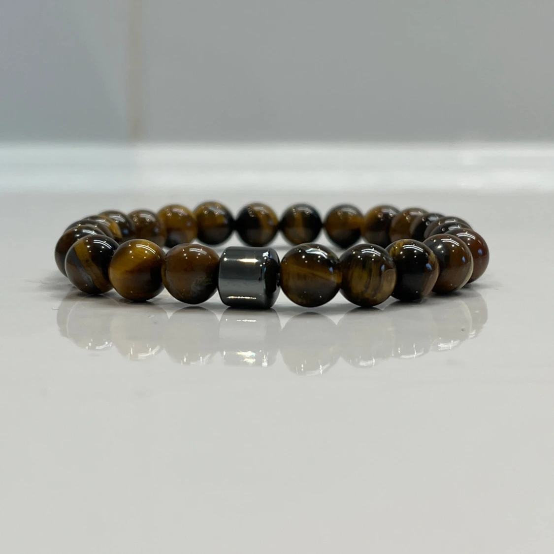 Brown pearl armband 