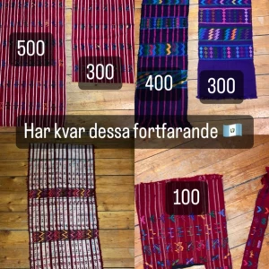 Handgjorda Maya bordsdukar & Armband  - Handgjorda dukar av Francisca från byn Santa Catalina i Guatemala. Francisca lever utan förnödenheter som säng, fönster, el och vatten. Jag träffade henne våren 2023 av en slump och har nu börjat hjälpa henne sälja hennes handgjorda tygkonstverk.