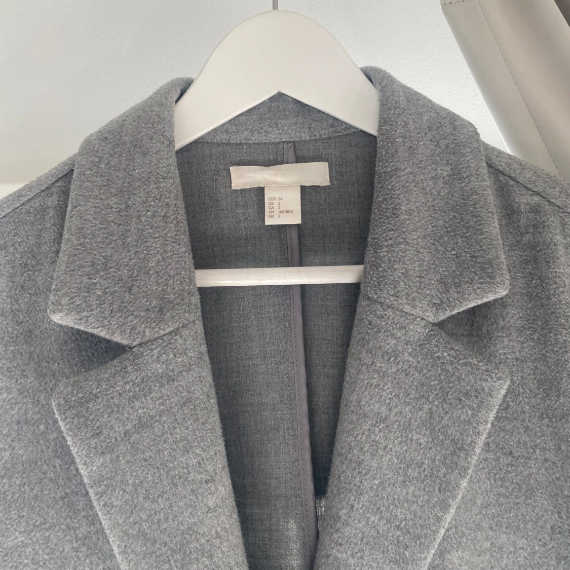 Lång grå kappa H&M - 90