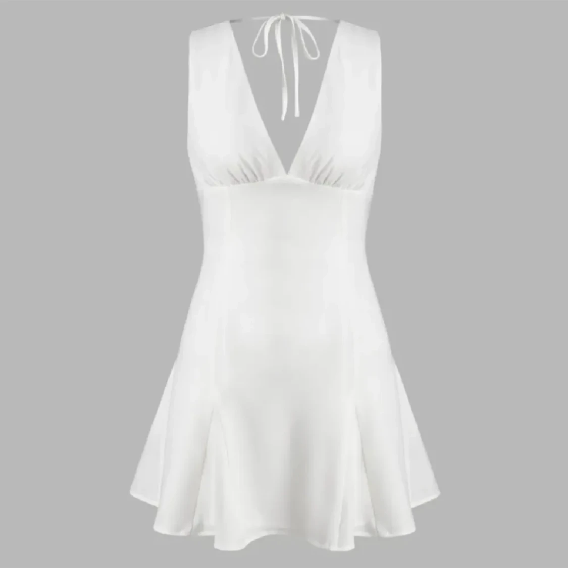 Vit Klänning student 