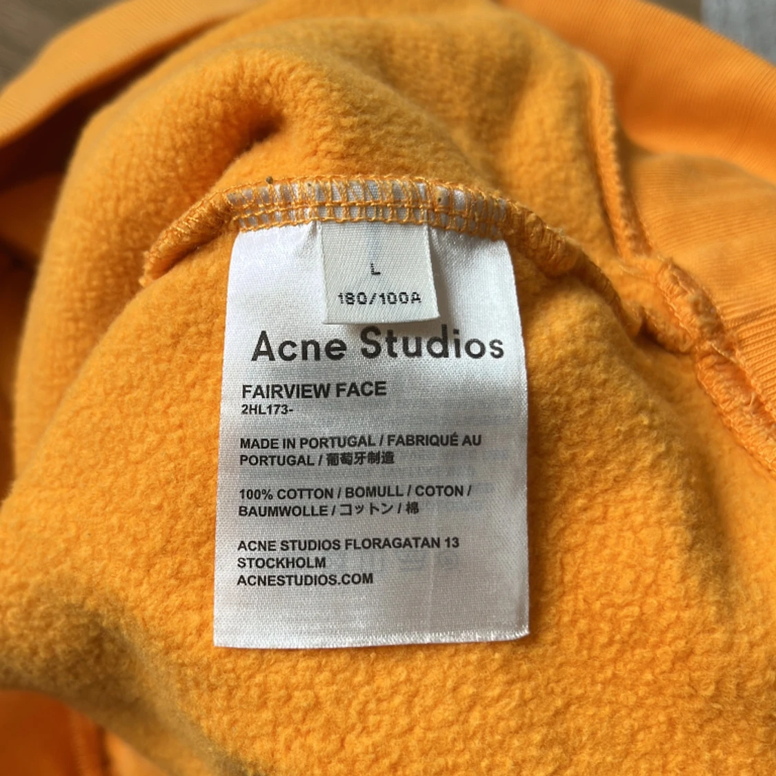Orange tjocktröja Acne - 91