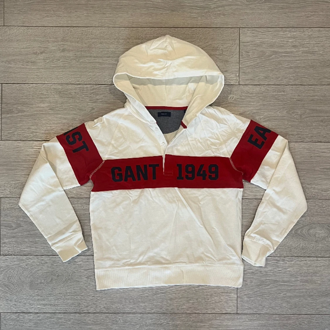 Gant - Chest Stripe Heavy Rugger Hoodie
