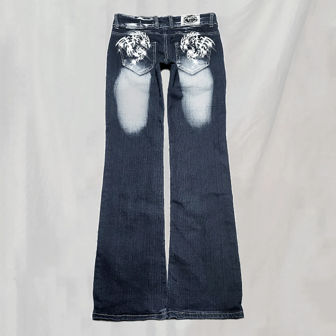 Lågmidjade jeans