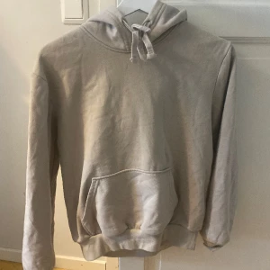 hoodie - vanlig beige hoodie från hm