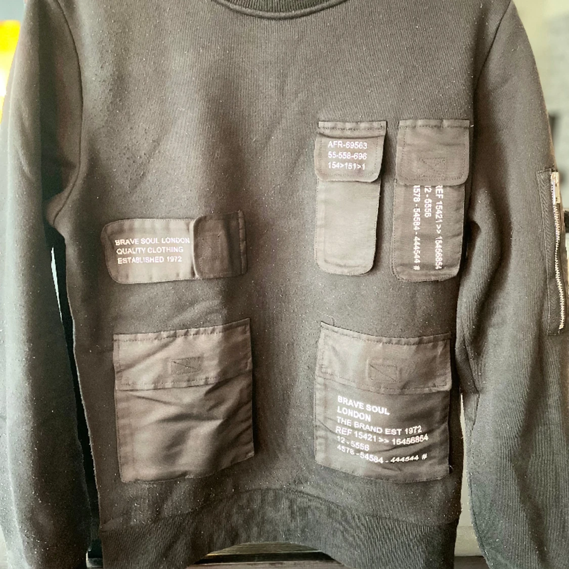 Tröja Brave soul London i armé stuk