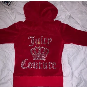 Röd juicy tröja  - Röd juicy couture zip tröja med luva. Den är från aliexpress. Jätte bra skick. Skriv för fler bilder 