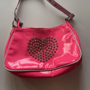 Rosa väska - Rosa y2k väska 